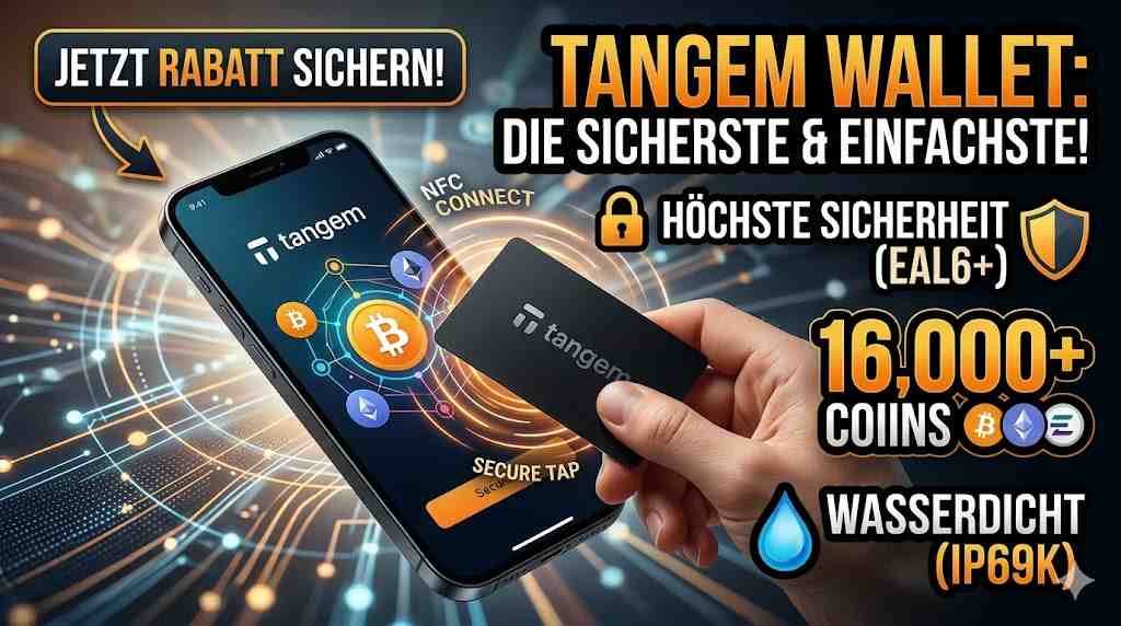 Die sicherste Krypto-Wallet, die in deine Hosentasche passt