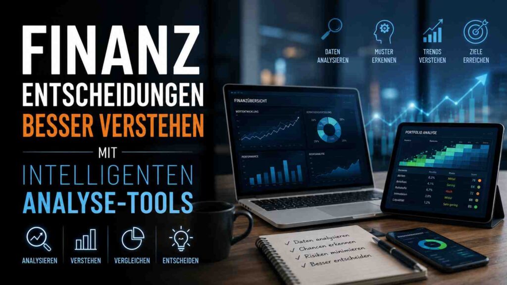 Finanzentscheidungen besser verstehen mit intelligenten Analyse-Tools und KI