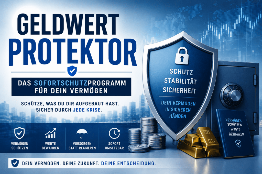 Geldwert-Protektor – das Sofortschutzprogramm für dein Vermögen von Jürgen Wechsler