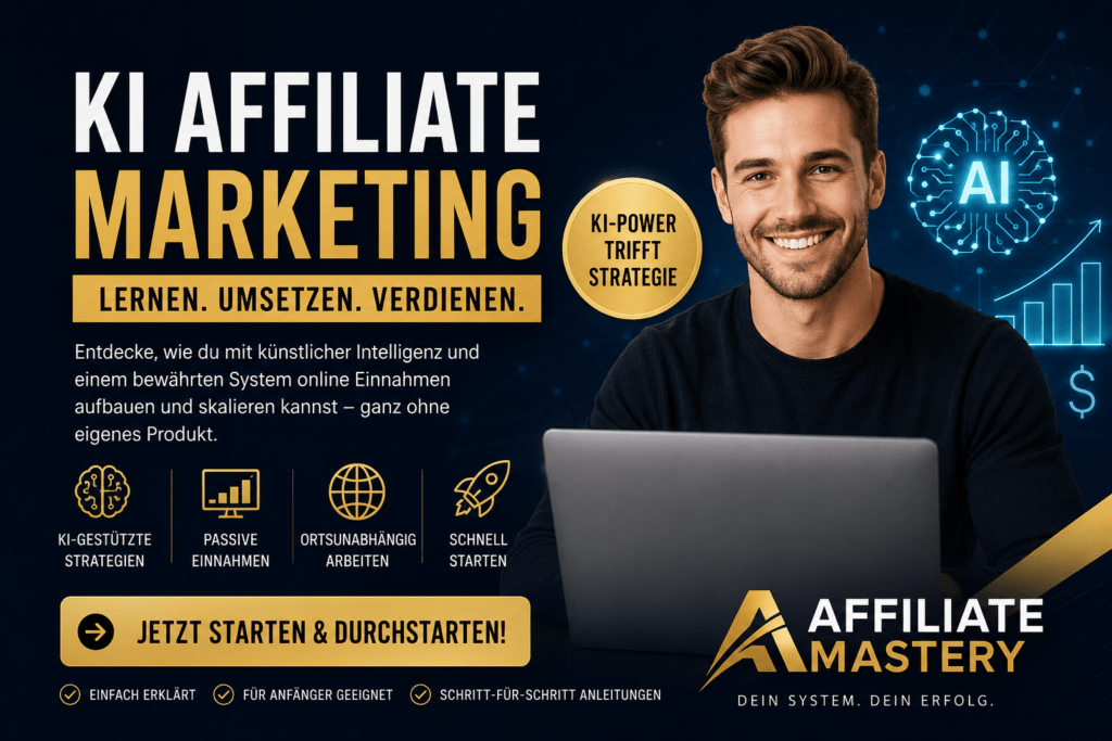 KI Affiliate Marketing Digitale Einnahmen mit System aufbauen