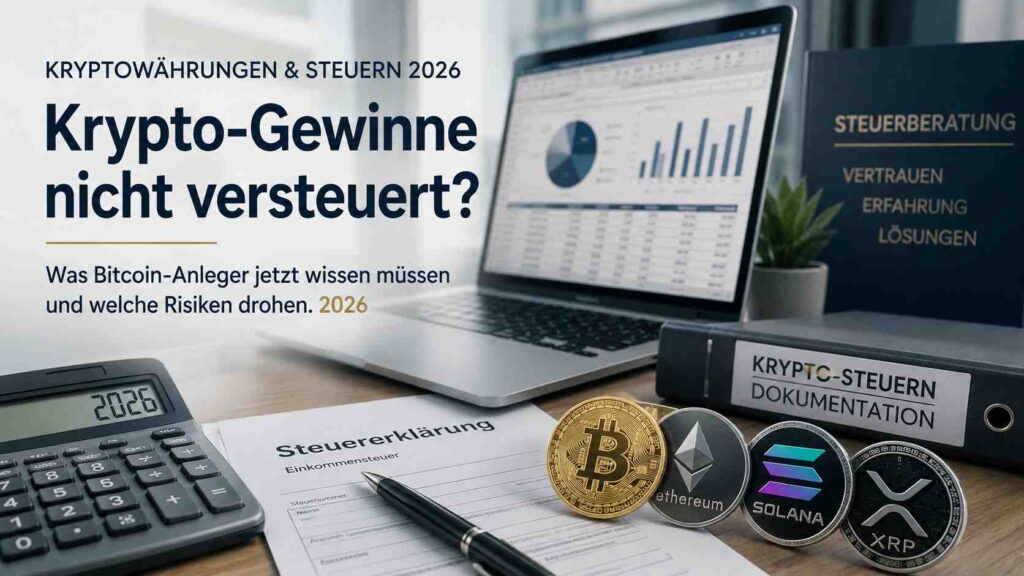 Warum 2026 für viele Krypto-Anleger zum gefährlichsten Steuerjahr werden könnte