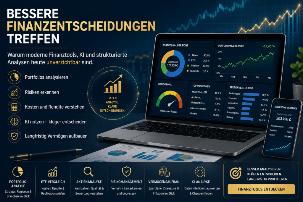 Warum moderne Anleger ohne Finanztools oft dieselben Fehler machen