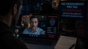 100 Videoanrufe pro Tag Wie KI-Deepfakes ein echtes Gesicht auf Betrugsmaschen setzen