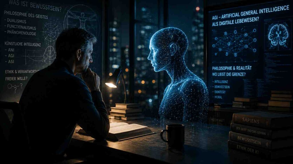 AGI als digitale Lebewesen Philosophie und Realität