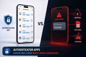 Authenticator-Apps Warum SMS-Codes nicht mehr ausreichen