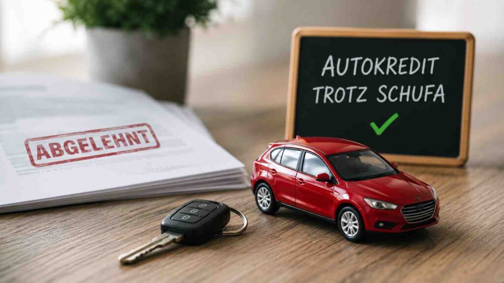Autokredit trotz Schufa das Auto finanzieren wenn die Bank abwinkt