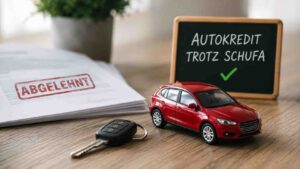 Autokredit trotz Schufa das Auto finanzieren wenn die Bank abwinkt