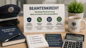 Beamtenkredi: günstige Finanzierung dank sicherem Dienstverhältnis