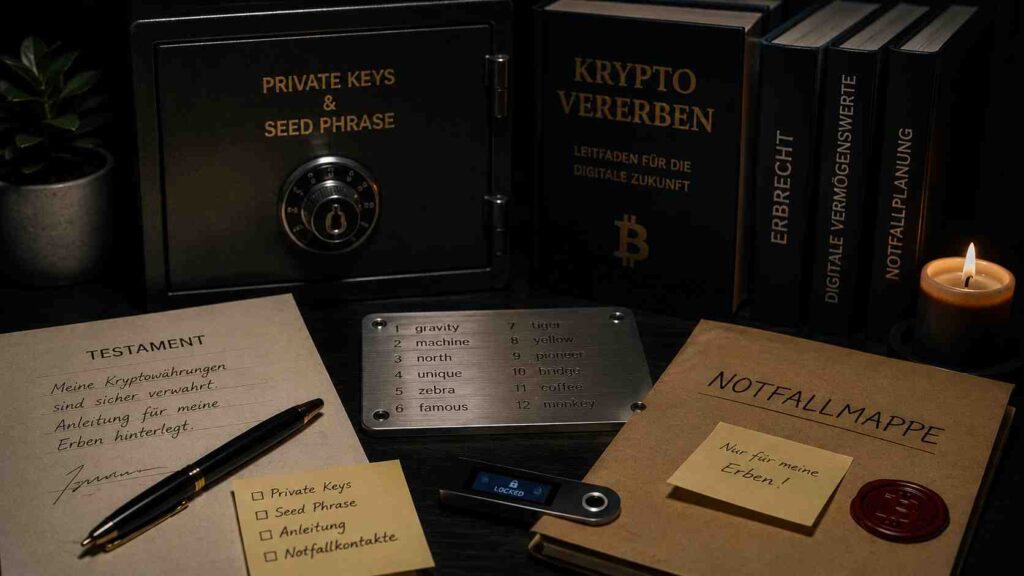 Bitcoin selbst verwahren – und richtig vererben Was viele Krypto-Besitzer vergessen