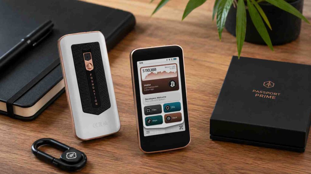 Bitcoin sicher selbst verwahren mit Passport Prime die Bitcoin-only Hardware-Wallet 2026