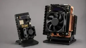 Bitcoin zuhause minen Bitaxe 601 Gamma NerdQaxe Solo Miner