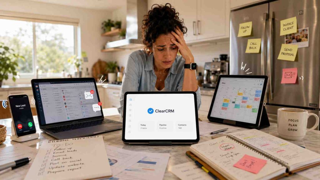 ClearCRM fünf Tools durch eine Plattform ersetzen