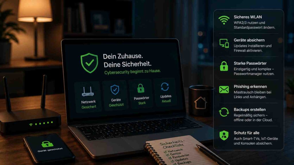 Cybersecurity für zuhause was wirklich schützt