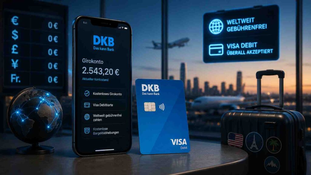 DKB Girokonto: kostenlos, Visa Debit, weltweit gebührenfrei – lohnt sich der Wechsel