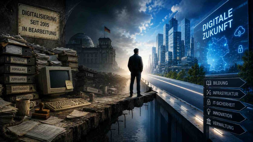Deutschlands digitale Rückständigkeit Organisationsversagen oder Systemfehler