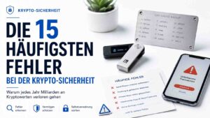 Die 15 häufigsten Fehler bei der Krypto-Sicherheit – und wie Sie diese vermeiden