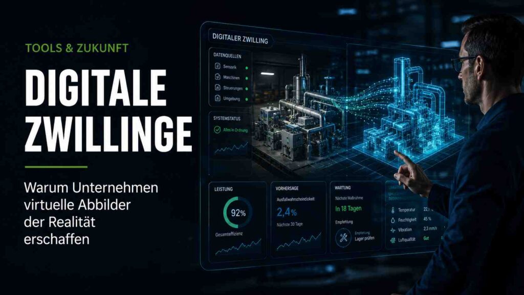 Digitale Zwillinge: Warum Unternehmen virtuelle Abbilder der Realität erschaffen