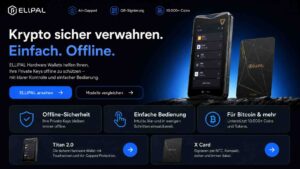 ELLIPAL Hardware Wallets: Krypto sicher offline verwahren