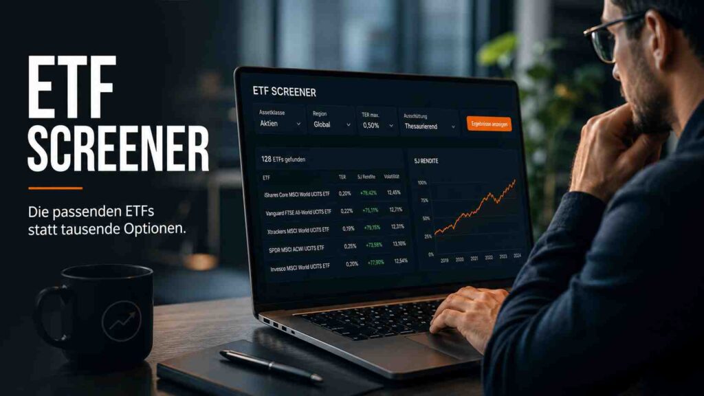 ETF-Screener: Wie Anleger aus tausenden Fonds die passenden ETFs finden