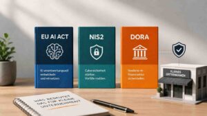 EU AI Act, NIS2 und DORA Was die neuen KI- und Sicherheitsregeln für kleine Unternehmen bedeuten