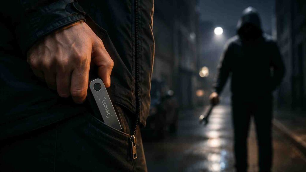 Erpressung 5-Dollar-Wrench-Attack Wie schützt man Krypto