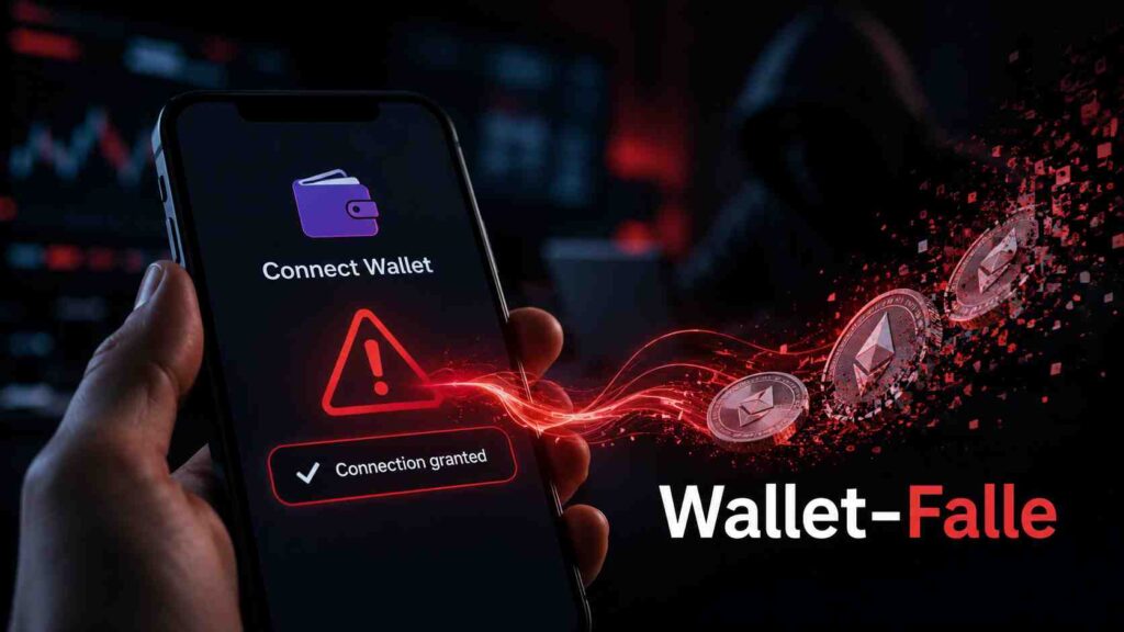 Fake-DeFi-Protokoll-Betrug Wie eine harmlose Wallet-Verbindung dein Krypto-Vermögen leert