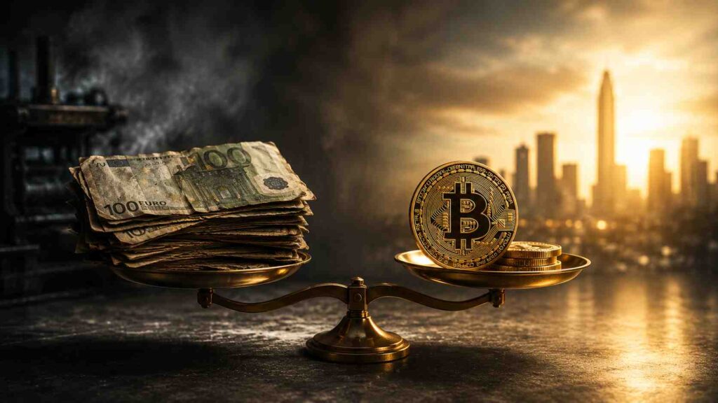 Fiat vs. Bitcoin: Warum begrenztes Geld dein Vermögen schützt