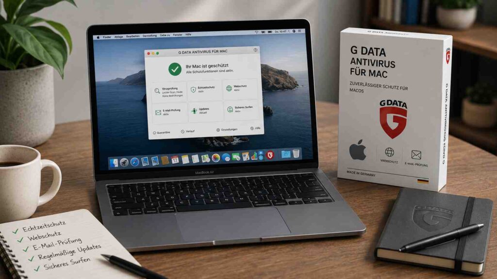 G DATA Antivirus für Mac 2026 Brauchen Macs Virenschutz Das leistet der Schutz aus Deutschland