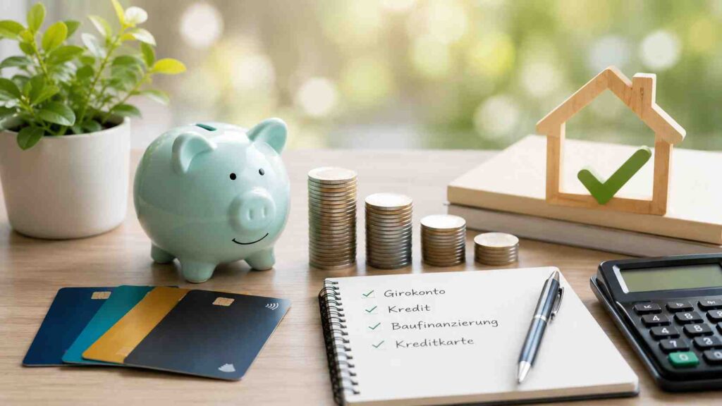 Geld sparen bei Konto, Kredit, Baufinanzierung & Kreditkarte