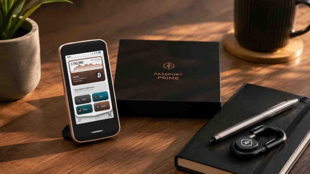 Human Authority Hardware Warum Passport Prime fürs KI-Zeitalter gebaut ist