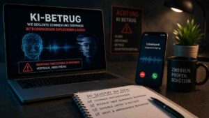 KI-Betrug Wie geklonte Stimmen und Deepfakes Betrugsmaschen explodieren lassen und wie du dich schützt