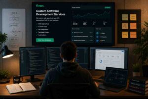 KI-Entwicklung auf Fiverr: KI in Apps, Websites & Software einbauen lassen