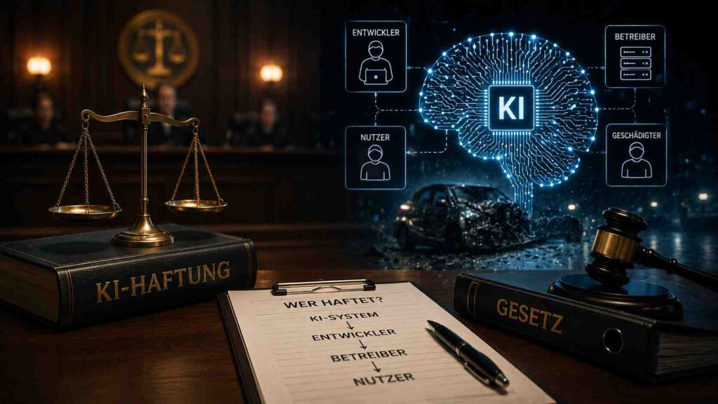 KI-Haftung Wer haftet, wenn künstliche Intelligenz Schaden anrichtet
