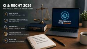 KI und Recht 2026 Was Websitebetreiber und KI-Nutzer jetzt wirklich wissen müssen