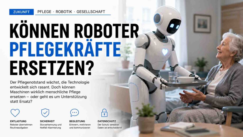 Können Roboter Pflegekräfte ersetzen
