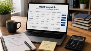 Kredit-Vergleich den passenden Ratenkredit zum besten Zins finden