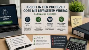 Kredit in der Probezeit oder mit befristetem Vertrag So klappt es trotzdem