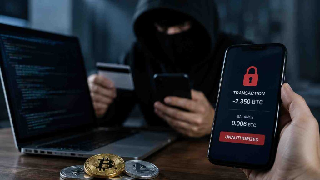 Krypto-Betrug 2026: Wie Kriminelle an fremde Coins kommen – und wie du dich schützt