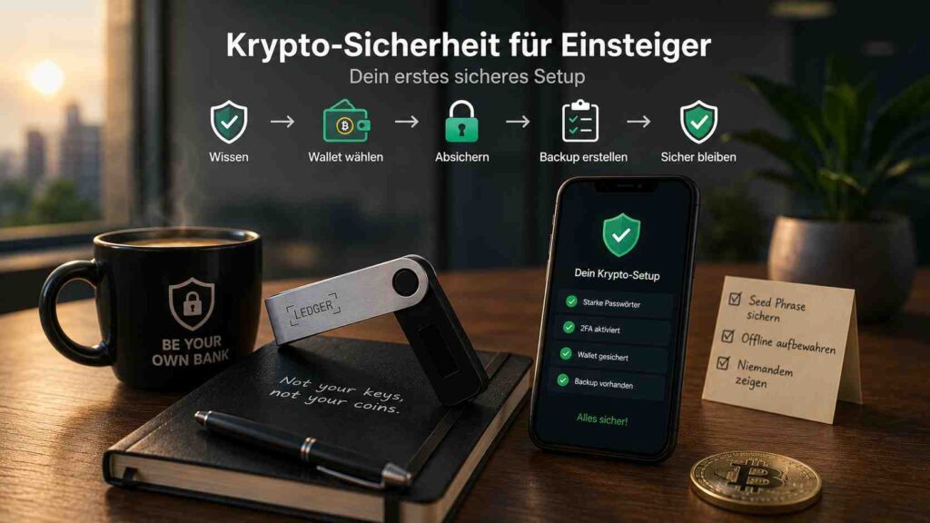 Krypto-Sicherheit für Einsteiger: Dein erstes sicheres Setup
