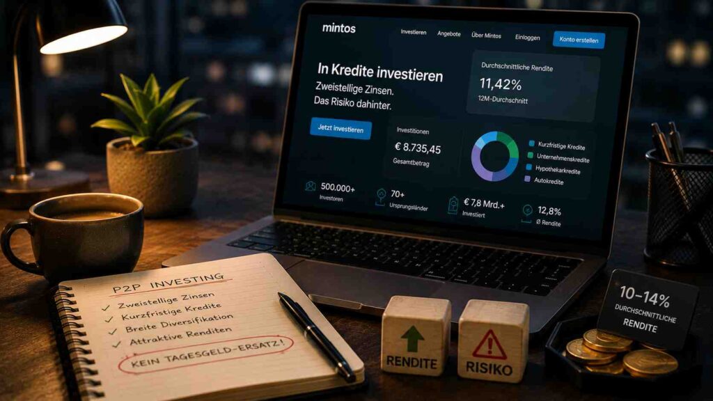 Mintos im Check Europas größte P2P-Plattform mit zweistelligen Zinsen und warum das kein Tagesgeld-Ersatz ist