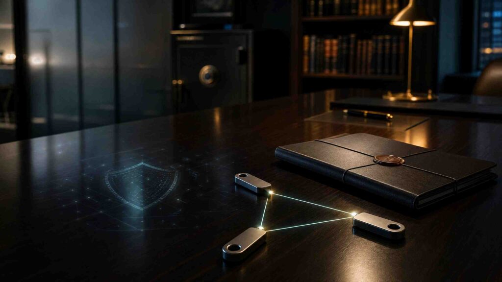 Nachlass mit Multisig regeln Erben ohne Single Point of Failure