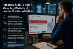 Phishing-Schutz-Tools: Warum die größte Gefahr oft zwischen Bildschirm und Stuhl sitzt
