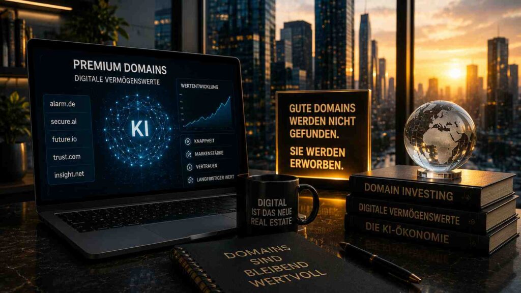 Premium-Domains als Vermögenswerte in der KI-Ära