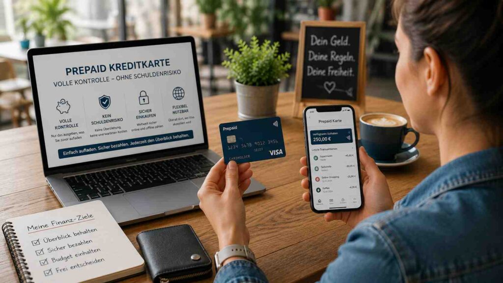 Prepaid-Kreditkarte volle Kontrolle ohne Schuldenrisiko