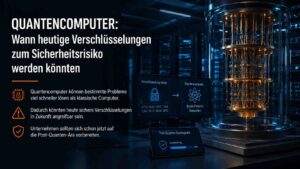 Quantencomputer Wann heutige Verschlüsselungen zum Sicherheitsrisiko werden könnten