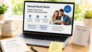Renault Bank direkt Festgeld: Zinsen für die gesamte Laufzeit festschreiben