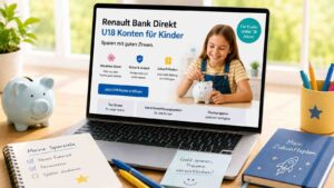 Renault Bank direkt U18-Konten: für Kinder sparen mit guten Zinsen