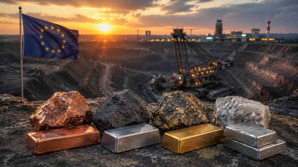 Rohstoff-Aktien Europa 2026 In Industriemetalle und Autarkie investieren Unternehmen, ETFs und Risiken