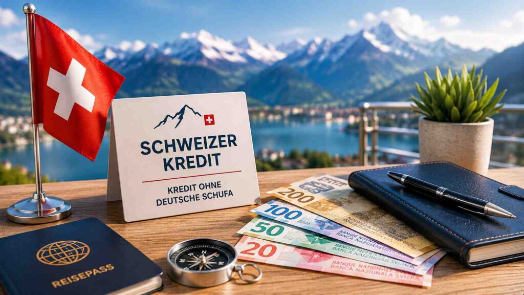 Schweizer Kredit der Kredit ohne deutsche Schufa Konditionen Grenzen Fallstricke