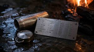 Seed Phrase auf Metall sichern: Schutz vor Feuer & Wasser